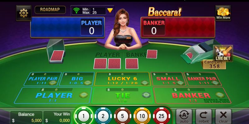 Chia sẻ quy luật chơi Baccarat chuẩn